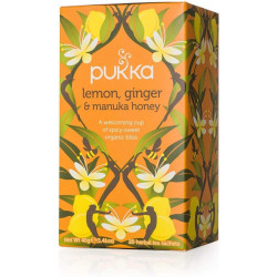 Lemon, ginger & manuka...