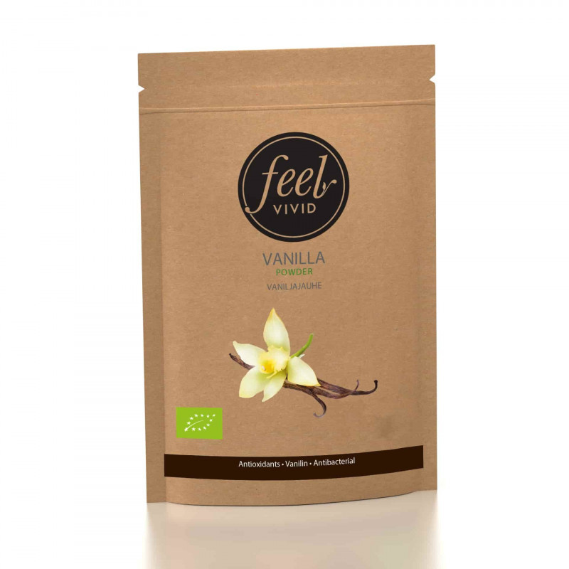 Vaniljajauhe, Luomu 40g Vaniljajauhe, Luomu 40g
