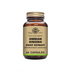 Siberian Ginseng, Solgar 60 kaps