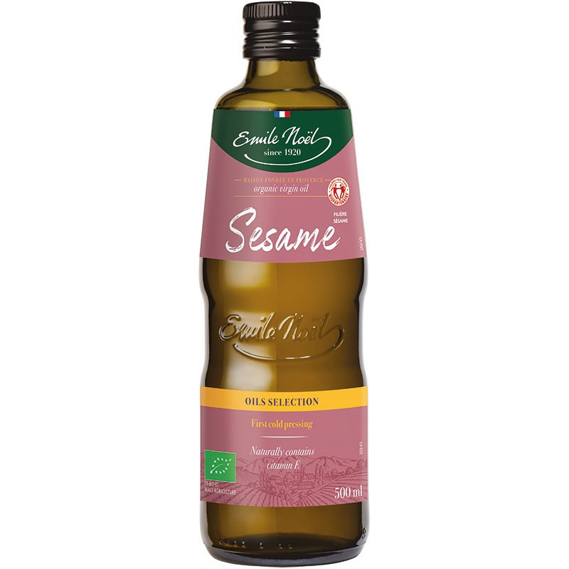 Kylmäpuristettu Seesamöljy 500 ml, Emile Noel Kylmäpuristettu Seesamöljy 500 ml, Emile Noel