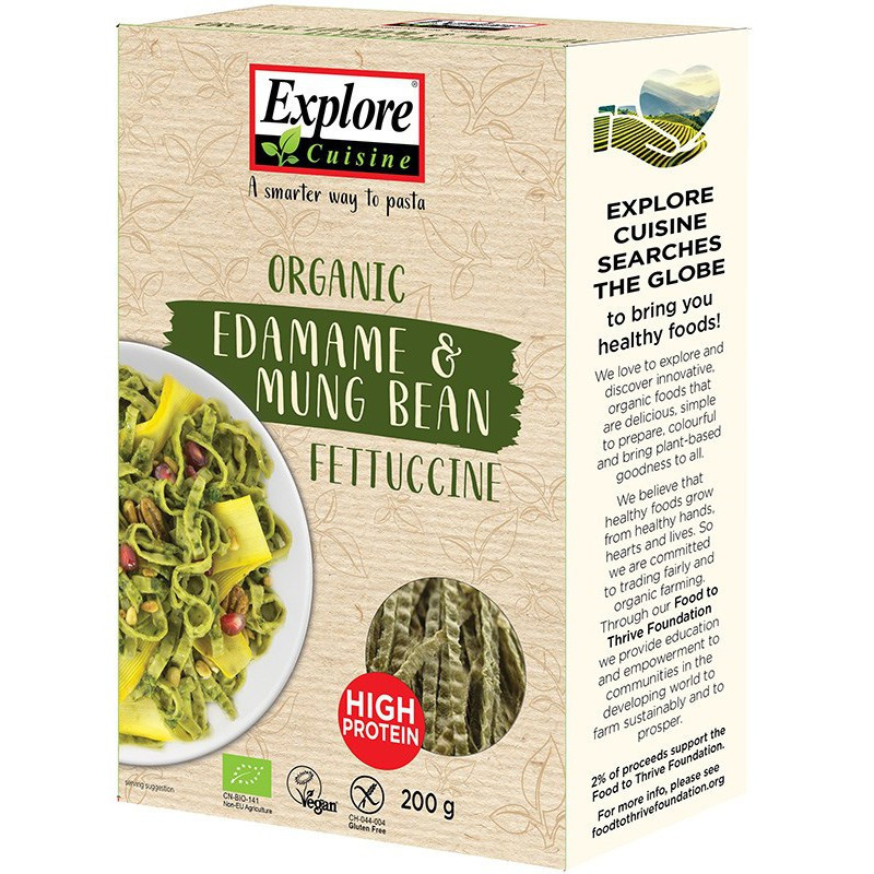 EDAMAME & MUNGPAPU FETTUCINE 200G EDAMAME & MUNGPAPU FETTUCINE 200G
