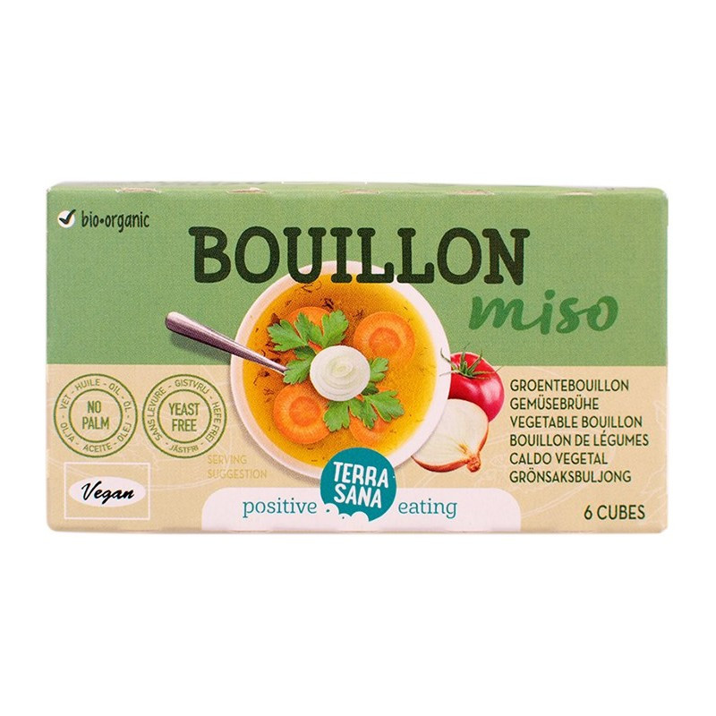 Miso grönsaksbuljong 64 g, TerraSana