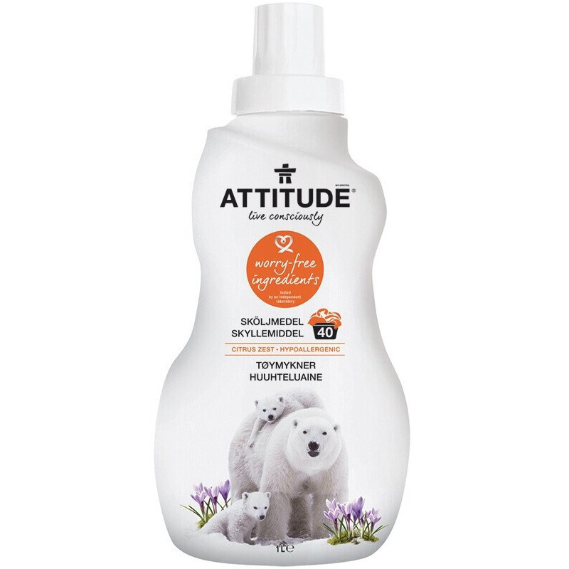 Sköljmedel, sitrus 1 l, Attitude
