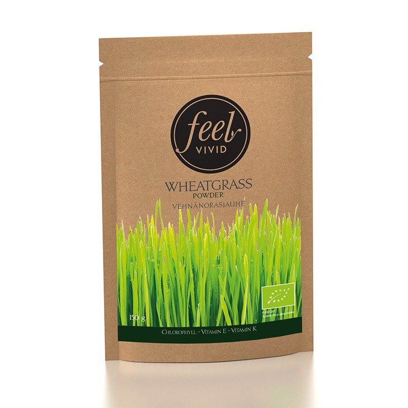 Vetegräspulver 150 g, Ekologiskt