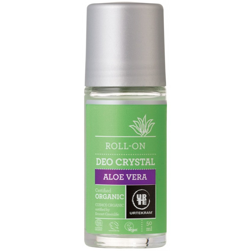 Aloe Vera Crystal deodorant 50ml, Urtekram