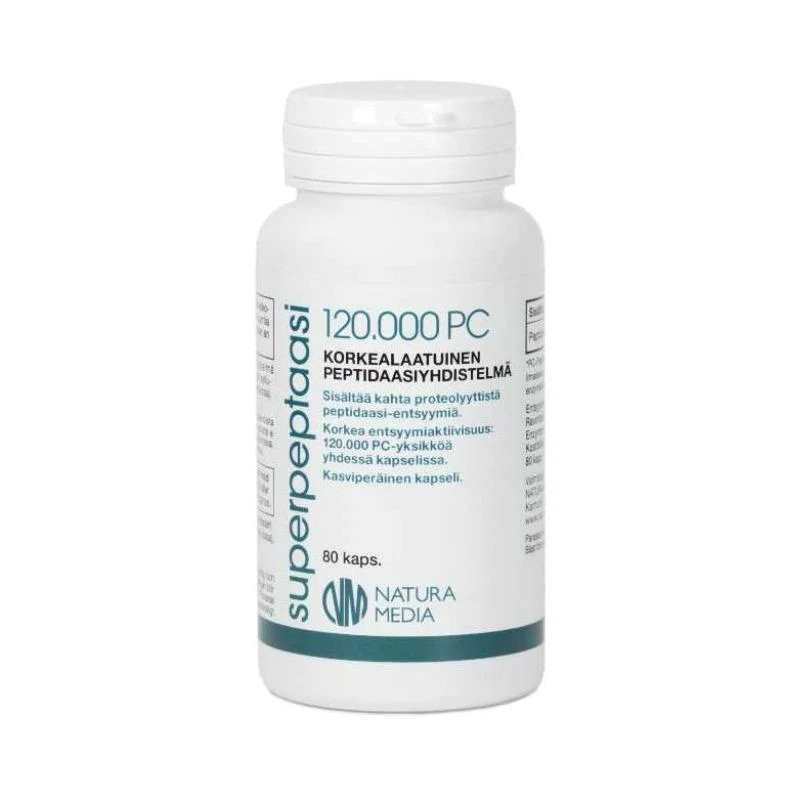 Superpeptase 120.000 PC 80 caps