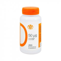D3-vitamiini 50 ug 200 kaps