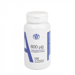 A-vitamiini 800 ug, 100 kaps