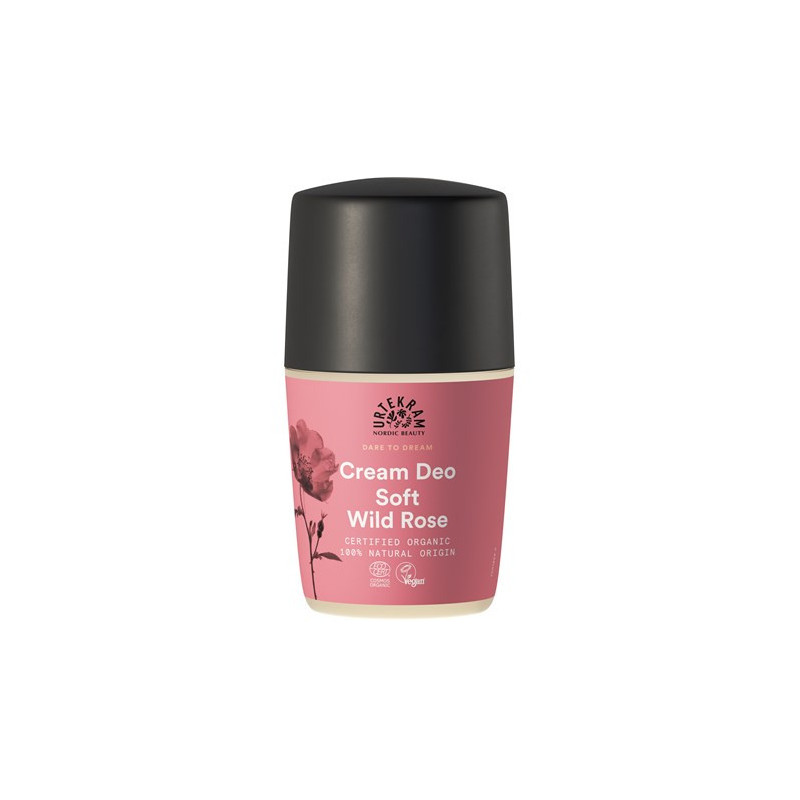 Soft Wild Rose deodorant 50ml, Urtekram