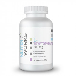 L-Tryptophan 300 mg, 90 kaps
