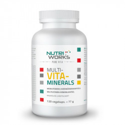 Multivita-Minerals - Monivitamiini 120 kaps