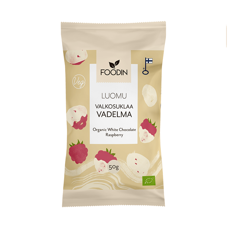Vit chokladhallon 50g, Ekologisk Vit chokladhallon 50g, Ekologisk