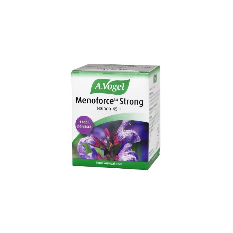 Menoforce Strong - Nainen 45+, A.Vogel 30 tabl Menoforce Strong - Nainen 45+, A.Vogel 30 tabl