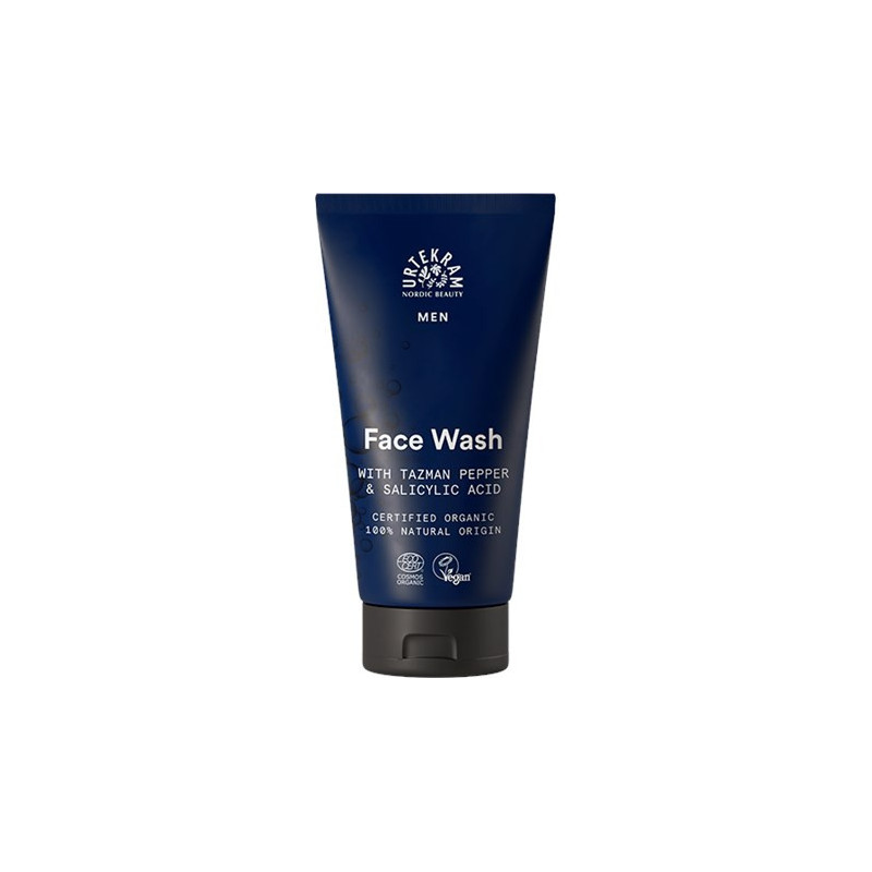 Men Raikastava Puhdistusgeeli 150ml, Urtekram Men Raikastava Puhdistusgeeli 150ml, Urtekram