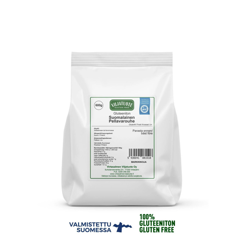 Gluteeniton Pellavarouhe, 600 g
