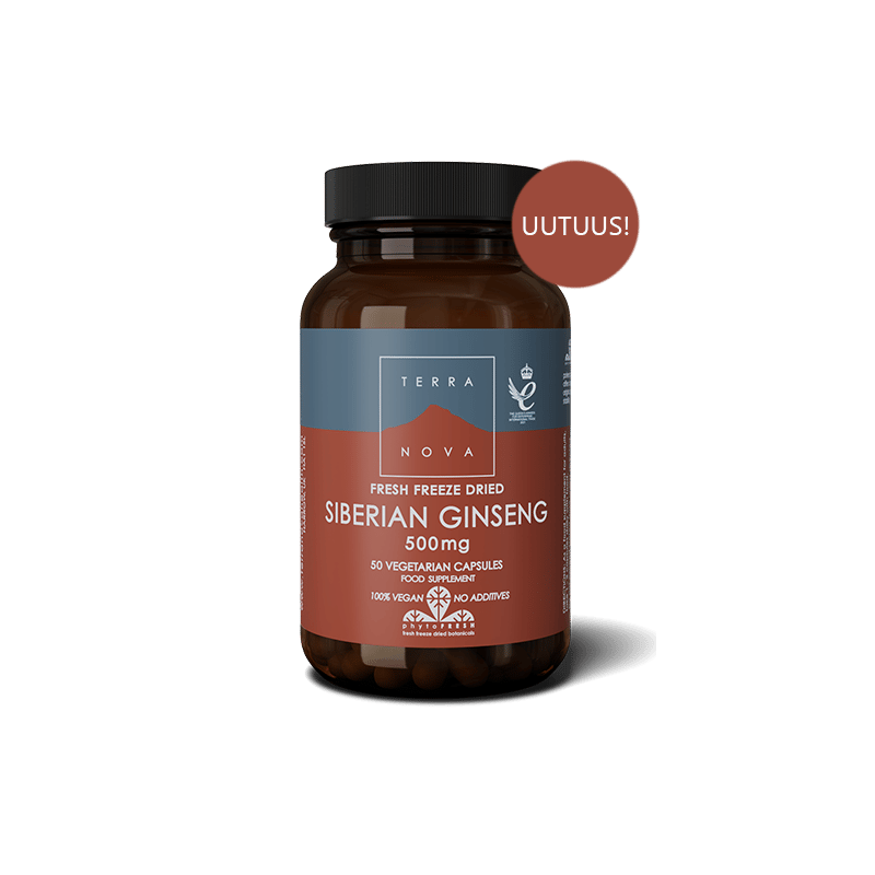 Siperian Ginseng 500 mg, Terranova 50 kaps Siperian Ginseng 500 mg, Terranova 50 kaps