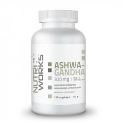 Ashwagandha 300 mg, 120 kaps., Nutri Works