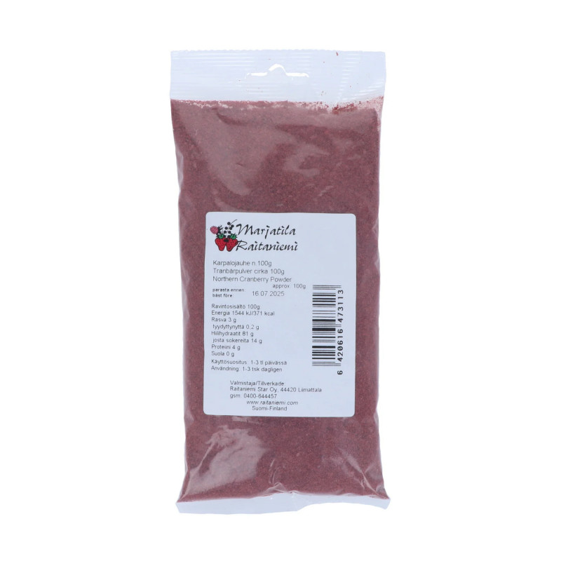 Karpalojauhe, 100 g Karpalojauhe, 100 g