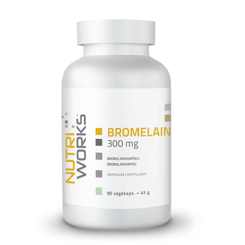 Bromelain 300mg, 90 kaps, Nutri Works Bromelain 300mg, 90 kaps, Nutri Works