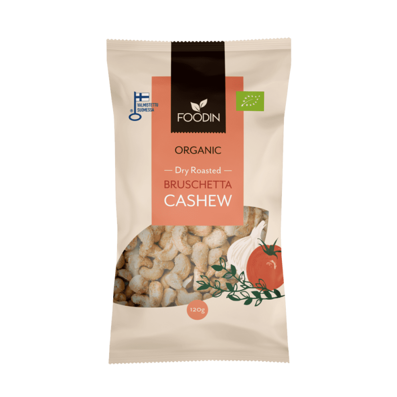 Bruschetta Cashew 120g, luomu Bruschetta Cashew 120g, luomu