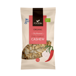 Chili-Garlic Cashew, luomu 120g