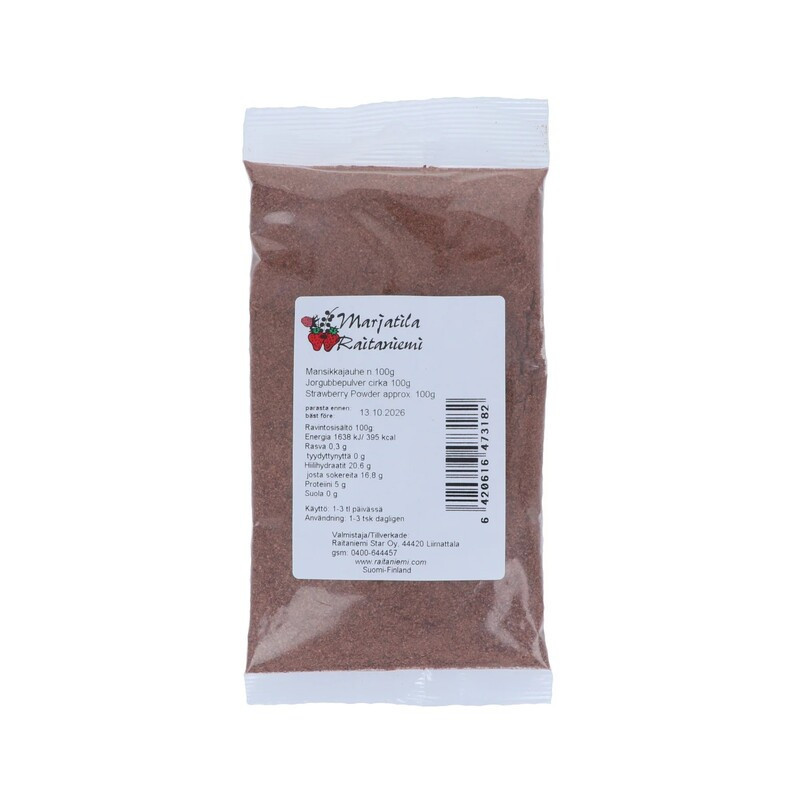 MANSIKKAJAUHE 100 G MANSIKKAJAUHE 100 G