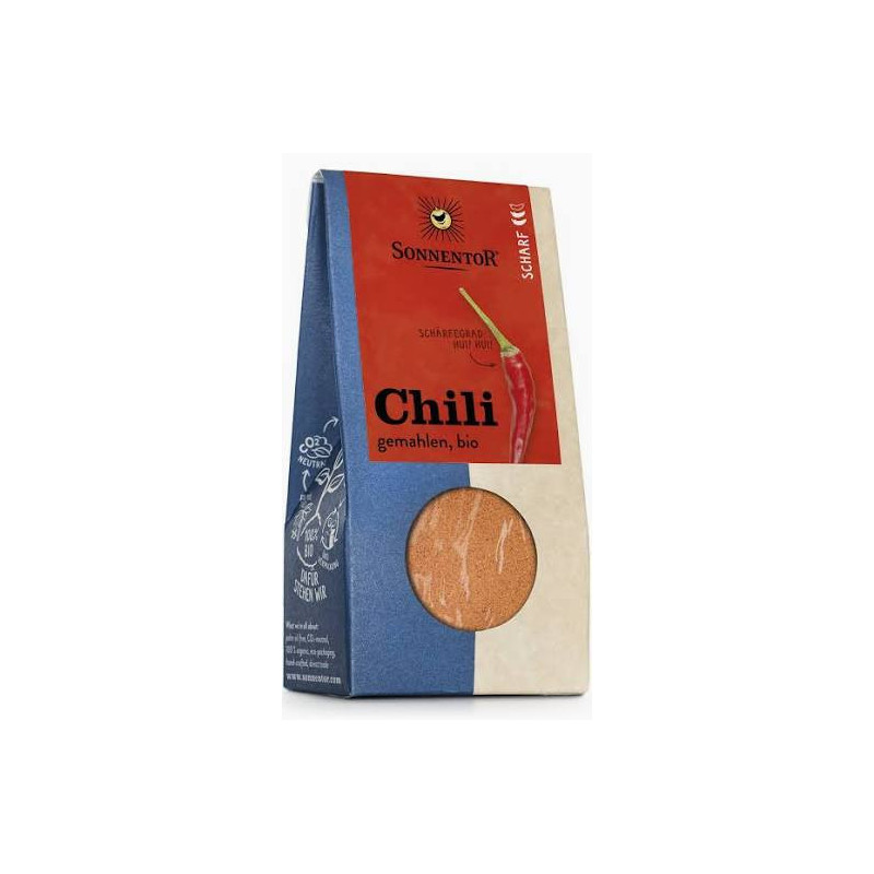 Chilijauhe 40 g, Luomu Chilijauhe 40 g, Luomu