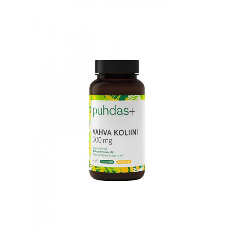 Vahva Koliini 300 mg, 50 kaps, Puhdas+
