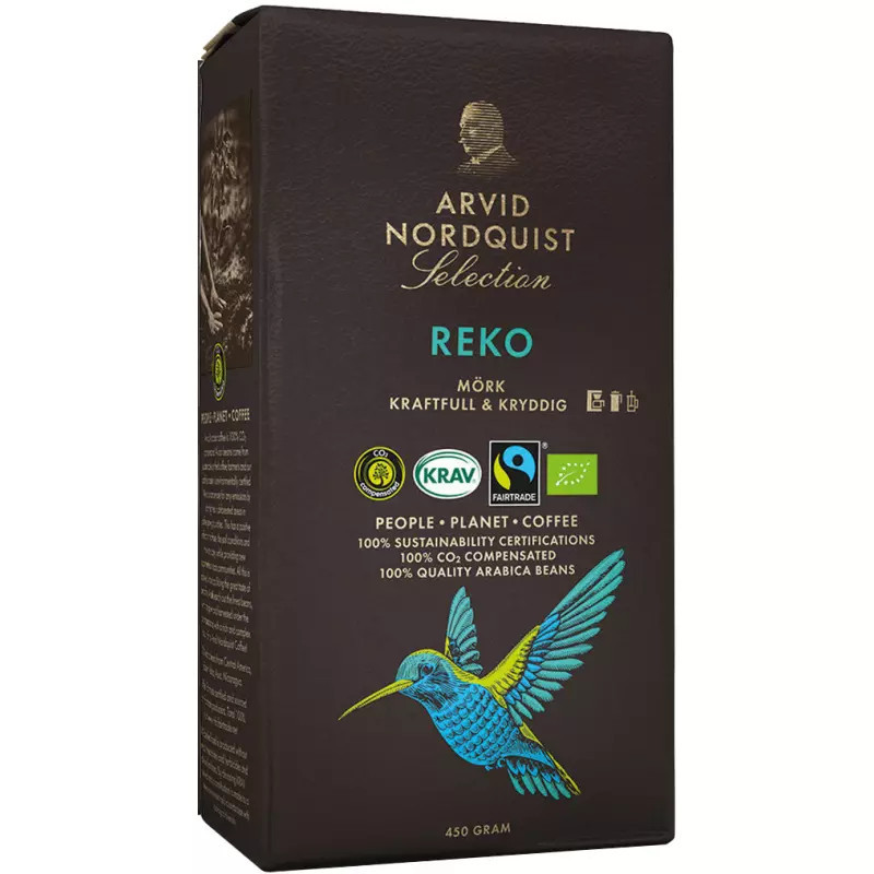 Arvid Nordquist Reko 450g, Luomu, Fairtrade Arvid Nordquist Reko 450g, Luomu, Fairtrade