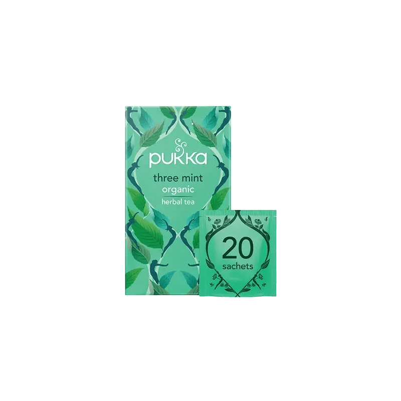 Three Mint Te 20 st, Pukka