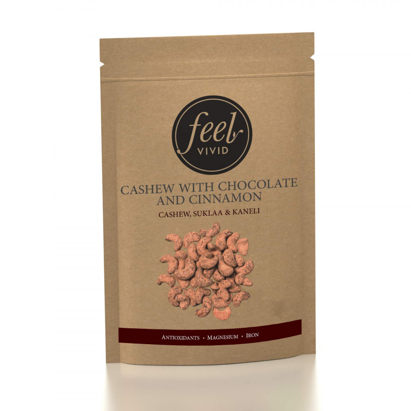 Cashew, Suklaa & Kaneli 400g