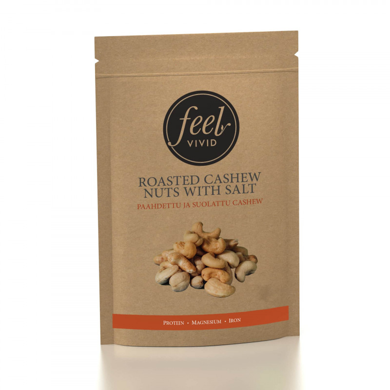 Rostad och saltad cashew 400g