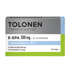Tri Tolonen E-EPA 500mg, 40 kaps