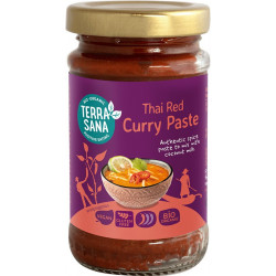 Punainen currytahna 120 g, TerraSana