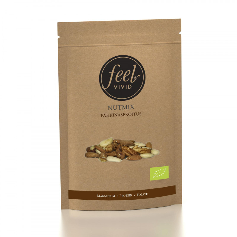 Pähkinäsekoitus 350 g, Luomu