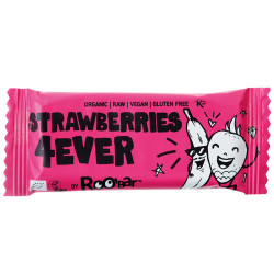 Välipalapatukka, strawberries 4ever, 30g