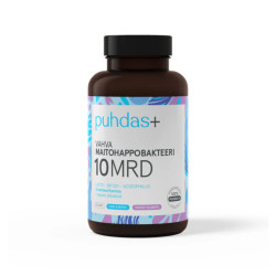 Vahva maitohappobakteeri 10 mrd Lacto Acido-Bifido, 60 kaps, Puhdas+