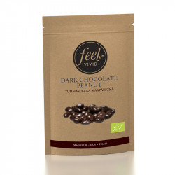 Mörk choklad med jordnötter...