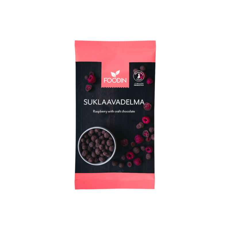 Raakasuklaavadelma, kotimainen 50g