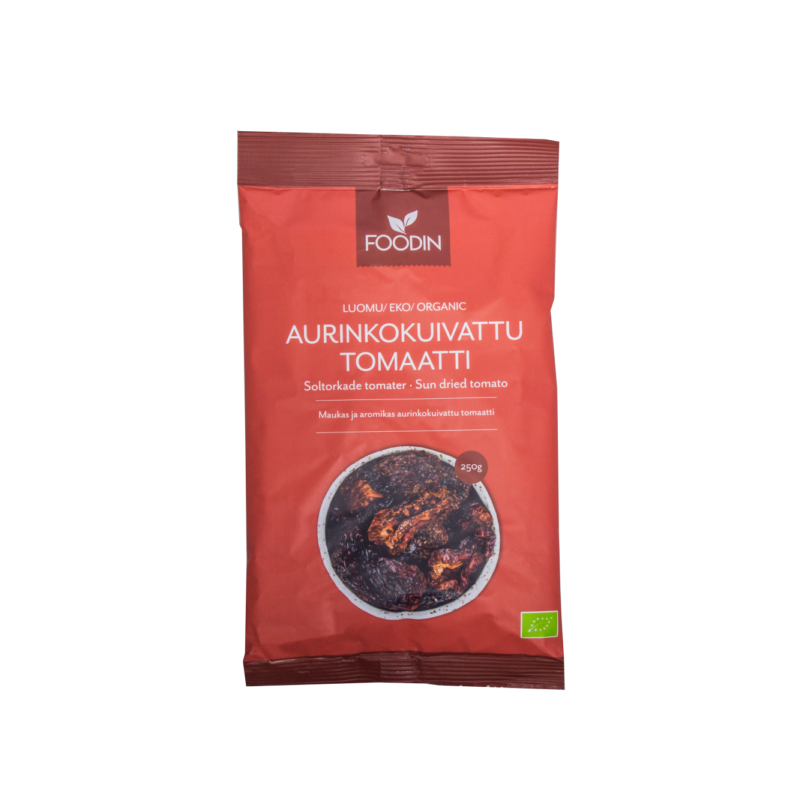 Soltorkad tomat, ekologisk, 200 g