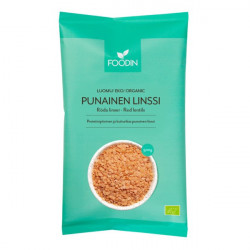 Punainen linssi, luomu 500 g