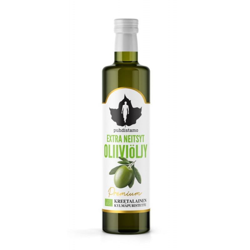 Extra Neitsytoliiviöljy 500ml, Luomu