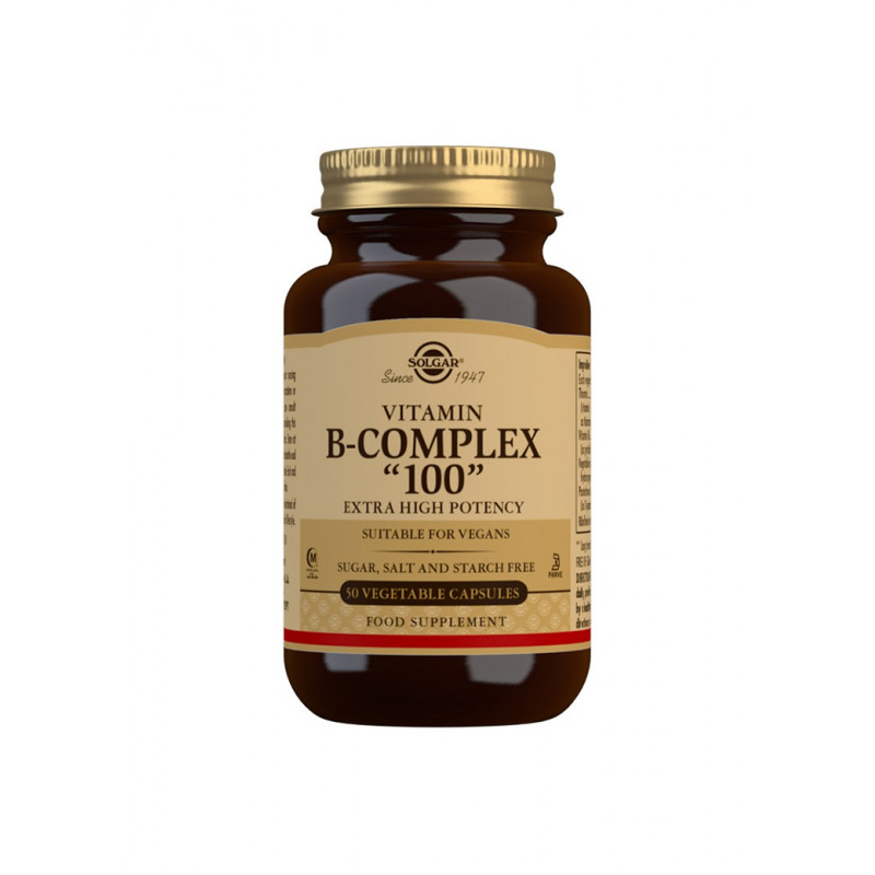 B-Complex 100, Solgar 50 kaps
