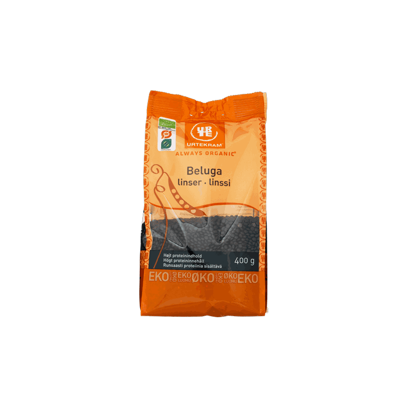 Belugalinssi, Luomu 400g
