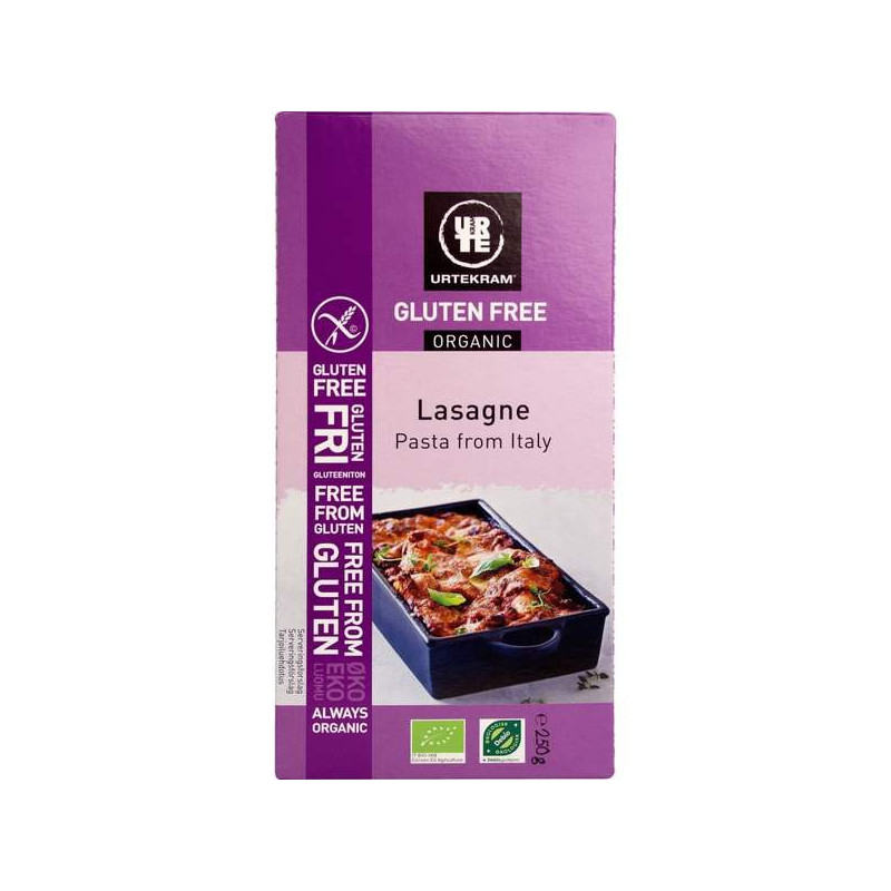 Lasagnelevy, Gluteeniton, Luomu 250g