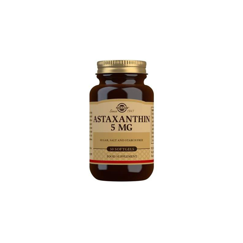 Astaksantiini 5 mg, Solgar 30 kaps